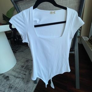 Free People intimately square neck bodysuit
